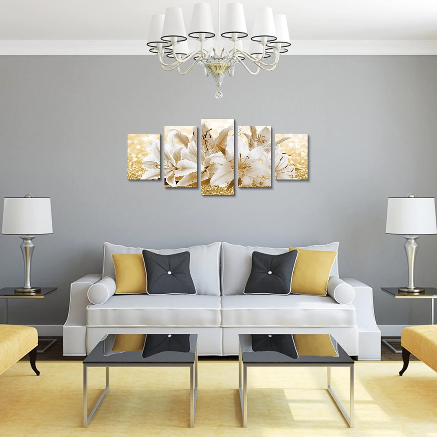 Floral theme wall art - Abstract Orchid