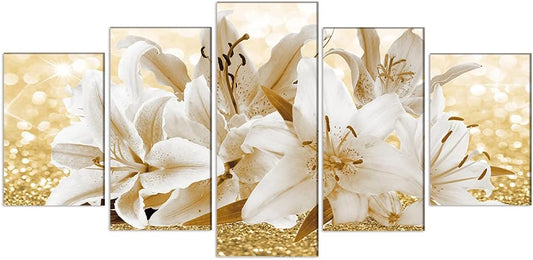 Floral theme wall art - Abstract Orchid
