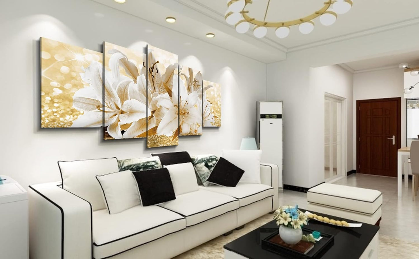 Floral theme wall art - Abstract Orchid